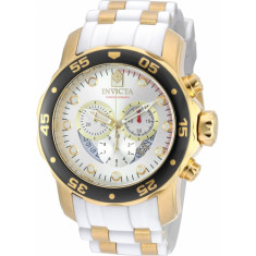 Invicta Men's 20292 Pro Diver SCUBA Quartz Chronograph Silver Dial Watch