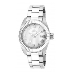 Invicta Women's 20315 Angel Quartz 3 Hand White Dial Watch