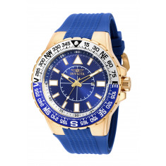 Invicta Men's 19270 Aviator Quartz Chronograph Blue Dial Watch