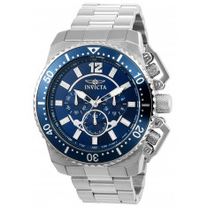 Invicta Men's 21953 Pro Diver Quartz Chronograph Blue Dial Watch