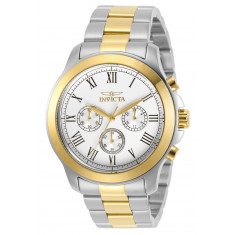 Invicta Men's 21659 Specialty  Quartz Chronograph Silver Dial Watch