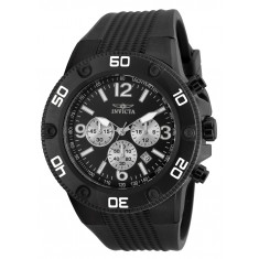 Invicta Men's 20274 Pro Diver Quartz Chronograph Black Dial  Watch