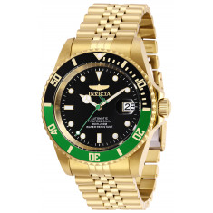 Invicta Men's 29184 Pro Diver Automatic 3 Hand Black Dial Watch