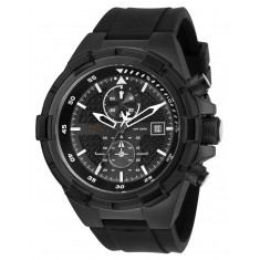 Invicta Men's 28099 Aviator Quartz Multifunction Black, Gunmetal Dial Watch
