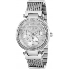 Invicta Women's 28915 Angel  Quartz Chronograph White Dial Watch