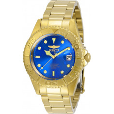 Invicta Men's 29940 Pro Diver  Quartz 3 Hand Blue Dial Watch