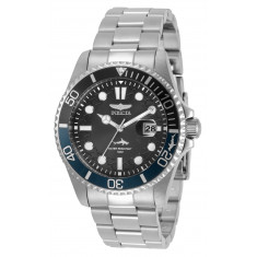 Invicta Men's 30956 Pro Diver  Quartz 3 Hand Black Dial Watch