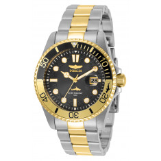 Invicta Men's 30944 Pro Diver Quartz 3 Hand Black Dial Watch