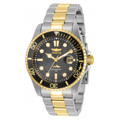 Invicta Men's 30809 Pro Diver  Quartz Multifunction Charcoal Dial Watch