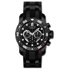 Invicta Men's 35417 Pro Diver Quartz Multifunction Black Dial  Watch