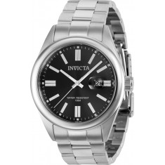 Invicta Men's 38454 Pro Diver Quartz 3 Hand Black Dial Watch