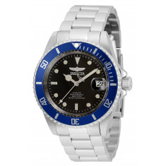 Invicta Men's 35694 Pro Diver Automatic 3 Hand Black Dial Watch