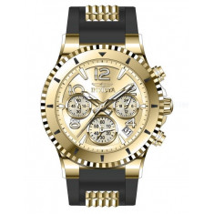 Invicta Women's 36909 BLU Quartz Chronograph Gold Dial Watch