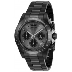 Invicta Men's 36741 Speedway Quartz Chronograph Black, Grey Dial Watch