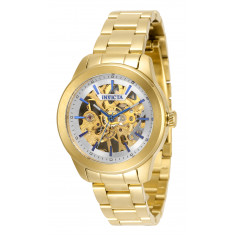 Invicta Women's 35834 Vintage Mechanical 3 Hand Silver Dial Watch