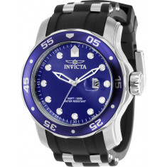 Invicta Men's 39096 Pro Diver Quartz 3 Hand Blue Dial Watch