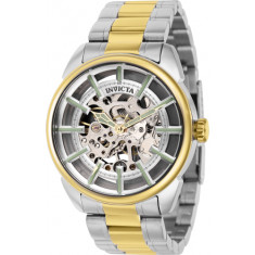 Invicta Men's 37926 Vintage Mechanical 3 Hand Silver Dial  Watch