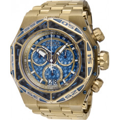 Invicta Men's 38927 Carbon Hawk Quartz Chronograph Blue, Khaki Dial Watch