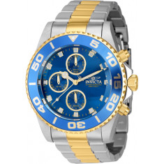 Invicta Men's 43408 Pro Diver  Quartz Chronograph Blue Dial Watch