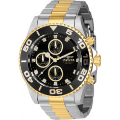 Invicta Men's 43407 Pro Diver Quartz Chronograph Black Dial Watch