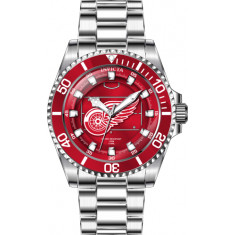 Invicta Women's 42224 NHL Detroit Red Wings Quartz Red, White Dial Color