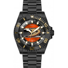 Invicta Women's 42225 NHL Quartz 3 Hand White, Black, Brown, Orange Dial Watch