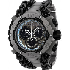 Invicta Men's 37259 Gladiator Quartz Chronograph Titanium, Light Blue, Black Dial Watch