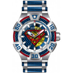 Invicta Men's 41001 DC Comics Automatic 3 Hand Blue, Red, Yellow Dial Watch