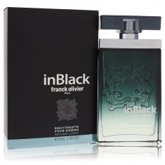 Eau De Toilette Spray Masculino - Franck Olivier - Franck Olivier In Black - 75 ml