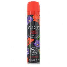 Body Fragrance Spray Feminino - Yardley London - Yardley Poppy & Violet - 77 ml