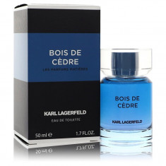 Eau De Toilette Spray Masculino - Karl Lagerfeld - Bois De Cedre - 50 ml
