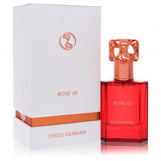 Eau De Parfum Spray (Unisex) Masculino - Swiss Arabian - Swiss Arabian Rose 01 - 50 ml