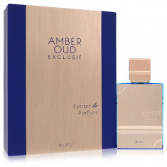 Eau De Parfum Spray (Unisex) Masculino - Al Haramain - Amber Oud Exclusif Bleu - 60 ml