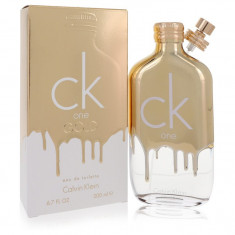 Eau De Toilette Spray (Unisex) Feminino - Calvin Klein - Ck One Gold - 200 ml