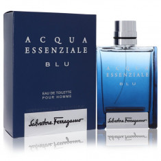 Eau De Toilette Spray Masculino - Salvatore Ferragamo - Acqua Essenziale Blu - 100 ml