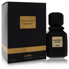 Eau De Parfum Spray (Unisex) Masculino - Ajmal - Hatkora Wood - 100 ml