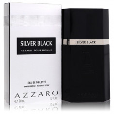 Eau De Toilette Spray Masculino - Azzaro - Silver Black - 50 ml