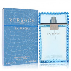 Eau Fraiche Eau De Toilette Spray (Blue) Masculino - Versace - Versace Man - 200 ml