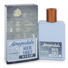 Eau De Toilette Spray Feminino - Aeropostale - Aeropostale Her 1987 Denim - 100 ml