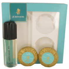 Gift Set - 17 oz eau De Toilette Spray + 2 x 26 oz Soap Feminino - Worth - Je Reviens - --