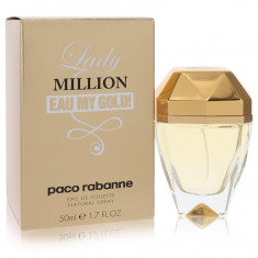 Eau De Toilette Spray Feminino - Paco Rabanne - Lady Million Eau My Gold - 50 ml
