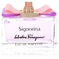 Eau De Toilette Spray (Tester) Feminino - Salvatore Ferragamo - Signorina - 100 ml