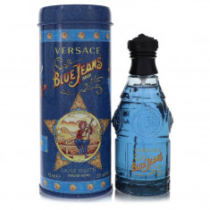 Eau De Toilette Spray (New Packaging) Masculino - Versace - Blue Jeans - 75 ml
