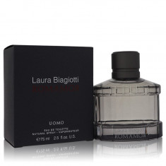 Eau De Toilette Spray Masculino - Laura Biagiotti - Romamor Uomo - 75 ml