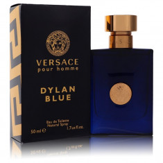 Eau De Toilette Spray Masculino - Versace - Versace Pour Homme Dylan Blue - 50 ml