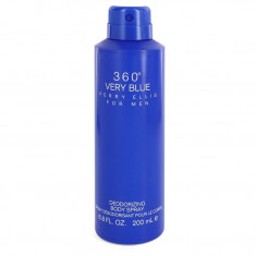 Body Spray (unboxed) Masculino - Perry Ellis - Perry Ellis 360 Very Blue - 200 ml