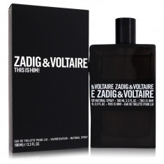 Eau De Toilette Spray Masculino - Zadig & Voltaire - This Is Him - 100 ml