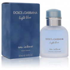 Eau De Parfum Spray Masculino - Dolce & Gabbana - Light Blue Eau Intense - 50 ml