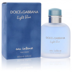 Eau De Parfum Spray Masculino - Dolce & Gabbana - Light Blue Eau Intense - 100 ml