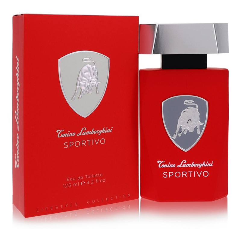 Eau De Toilette Spray Masculino - Tonino Lamborghini - Lamborghini Sportivo  - 125 ml